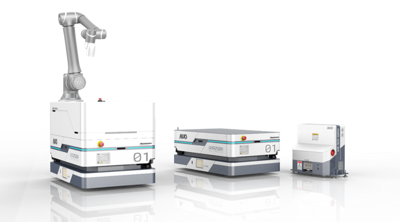 开云kaiyun數位開發的自主式移動機器人（AMR250M），搭配全向輪並結合AI演算法、2D LiDAR、3D攝影機等技術，協助客戶實現產線全自動化